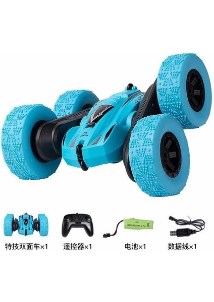 2.4g 360° Dönebilen Damperli Salıncak Kolu Çift Taraflı Akrobasi Oyuncak Araba (Yurt Dışından)