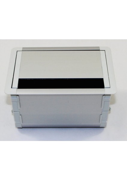 Masa Üstü Bas-Aç Fırçalı Alüminyum Priz Kutusu Boş Scs Pazar