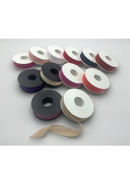 Keten Kurdele 2,5CM-20MT Açık Mor