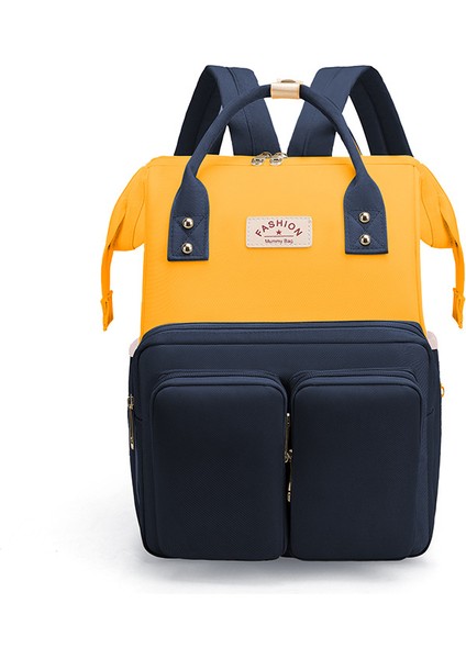 Anne Çantası Sırt Çantası Hafif Büyük Kapasiteli Hamile Anne Dışarı Moda Şeker Renk Anne Çanta Anne Bebek Sırt Çantası (Yurt Dışından)