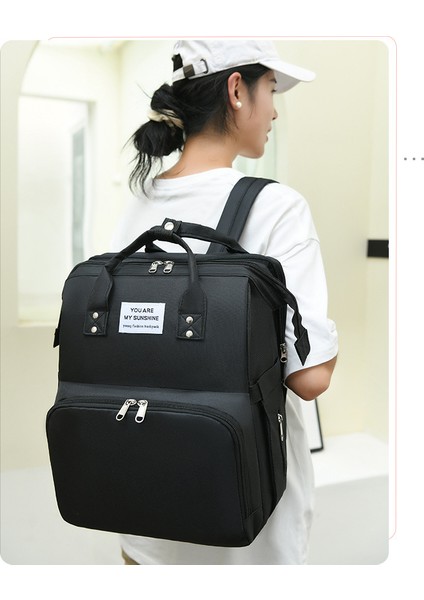 Anne Çantası Büyük Kapasiteli Omuz Bebek Çantası Hafif Çok Fonksiyonlu Bebek Anne Çantası Dışarı Çıkıyor (Yurt Dışından) fiyatları