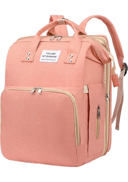 Anne Çantası Büyük Kapasiteli Omuz Bebek Çantası Hafif Çok Fonksiyonlu Bebek Anne Çantası Dışarı Çıkıyor (Yurt Dışından)