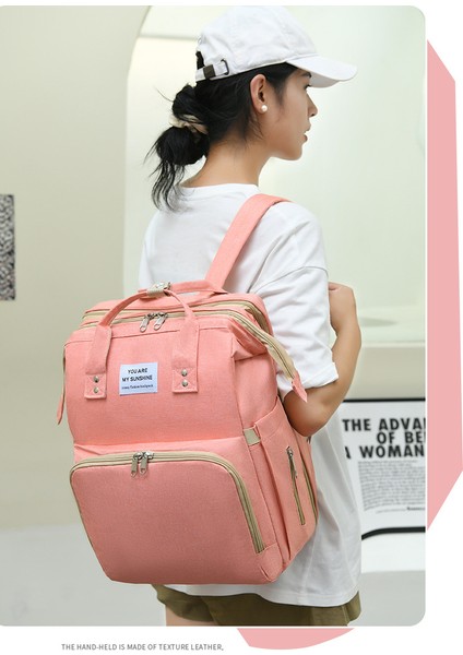 Anne Çantası Büyük Kapasiteli Omuz Bebek Çantası Hafif Çok Fonksiyonlu Bebek Anne Çantası Dışarı Çıkıyor (Yurt Dışından) fırsatları