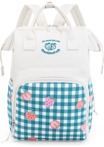 Ekose Baskılı Anne Torbası (Yurt Dışından)