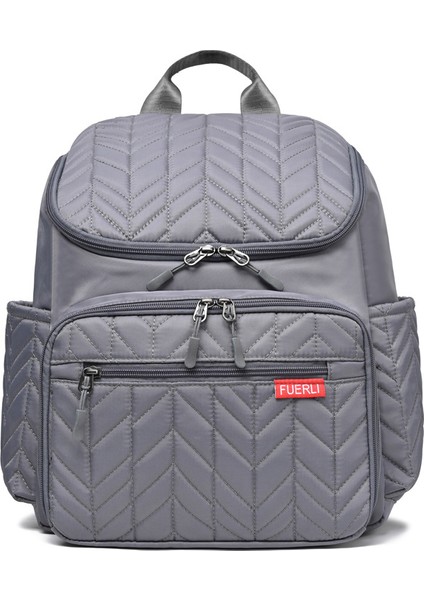 Renk Avrupa ve Amerikan Büyük Kapasiteli Nakış Anne ve Bebek Çantası Taşınabilir Bebek Bezi Çantası Bebek Şişesi Isı Yalıtımı Anne Çantası (Yurt Dışından)