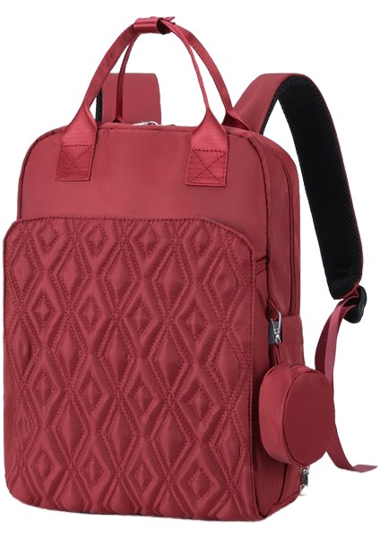 Anne Torbası Bebek Bezi Yastığı Büyük Kapasiteli Anne ve Bebek Torbası Süt Şişesi Çantası (Yurt Dışından)