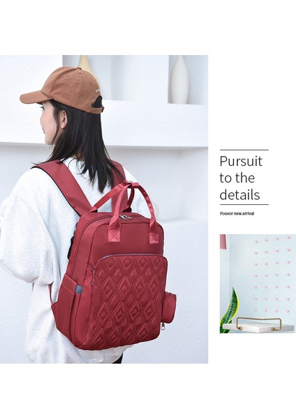 Anne Torbası Bebek Bezi Yastığı Büyük Kapasiteli Anne ve Bebek Torbası Süt Şişesi Çantası (Yurt Dışından) modelleri