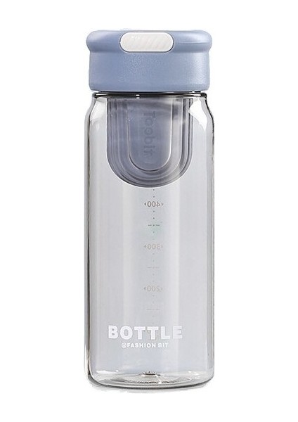 650ML Taşınabilir Su Matarası - Gri (Yurt Dışından)
