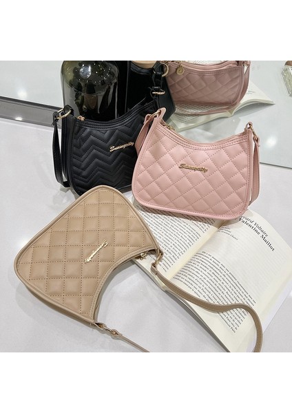 Modaya Uygun, Tek Omuzlu, Işlemeli Koltuk Altı Çantası (Yurt Dışından) modelleri