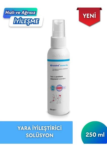 Actolınd® Solution Plus 250 ml | Yara Iyileştirme Solüsyonu