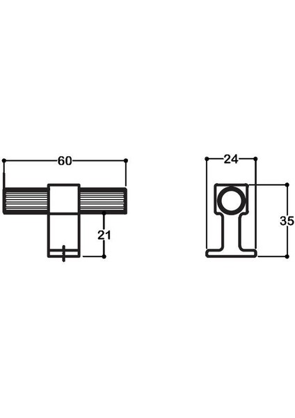 SYSTEM SY8774 SİYAH DÜĞME KULP SY8774 0008 AL6-AL6