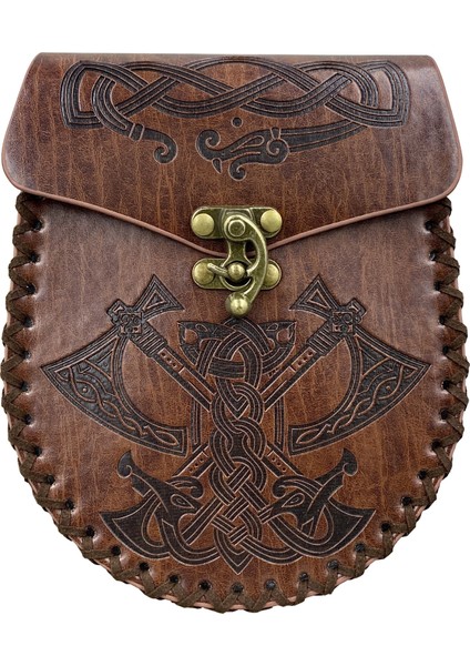 Ortaçağ Kemeri Bozuk Para Cüzdanı Retro Bel Çantası (Yurt Dışından)