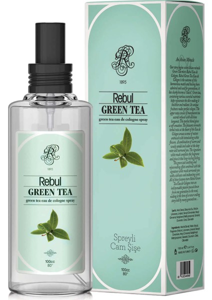 Green Tea 125 ml Spreyli Kolonya