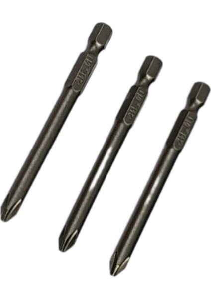 (3 Adet) Cmc Tools Ph 2 x 75MM Yıldız Bits Uç