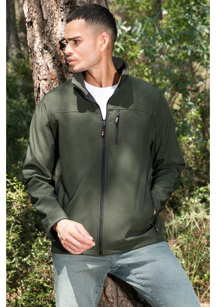 Su İtici Slim Fit Dik Yaka Softshell İnce Mont Erkek MONT 649003 fiyatları