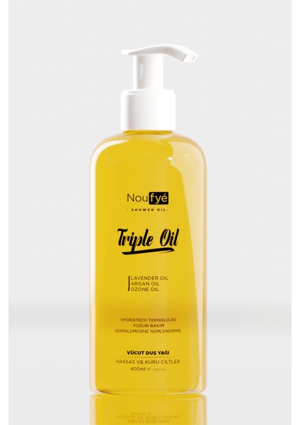 Lavanta & Argan & Ozone Triple Oil Hassas Ciltlere Özel Duş Yağı 400 ml fiyatları
