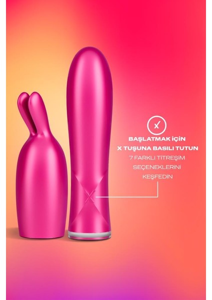 2'si 1 Arada Vibrator ve Uyarıcı Başlık + Durex Extreme Prezervatif 30LU