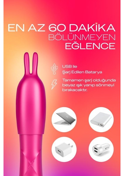 2'si 1 Arada Vibrator ve Uyarıcı Başlık + Durex Extreme Prezervatif 30LU