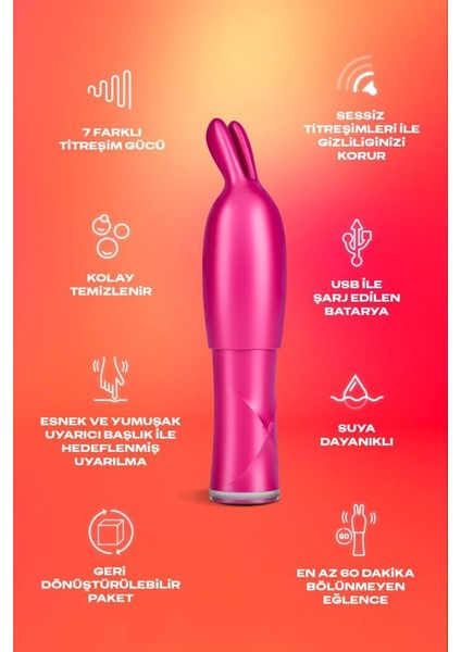 2'si 1 Arada Vibrator ve Uyarıcı Başlık + Durex Yakın Hisset Xl Prezervatif 16LI