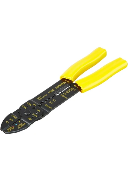 STHT0-75414 Kablo Sıyırma Kesme Yüssük Sıkma Pensesi 220 mm