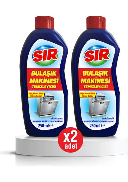 Bulaşık Makine Temizleyici 250 Ml. 2'li