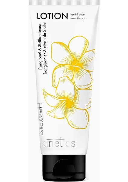 Perfumed Lotion Frangipani & Sicilian Lemon 75ML