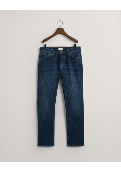 Erkek Lacivert Regular Fit Jean Pantolon 1000261.961