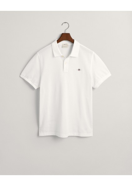 Erkek Beyaz Regular Fit Logolu Polo 2210.110 modelleri