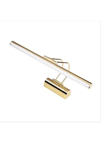 Gold Ayna Üstü 50 cm LED Banyo Aplik Duvar Ayna Resim Tablo