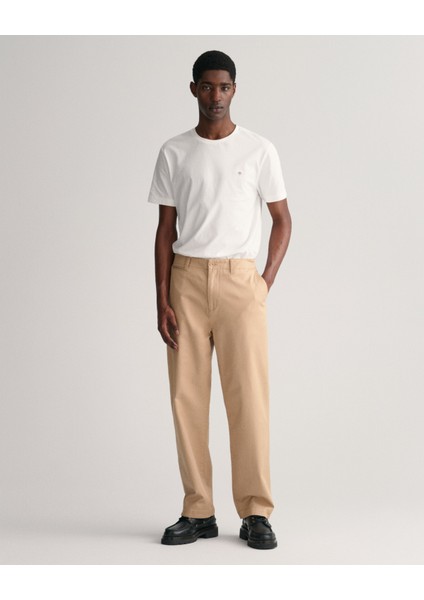 Erkek Beyaz Regular Fit Bisiklet Yaka Logolu T-Shirt 2003184.110 indirimleri