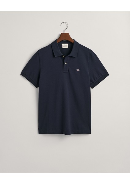 Erkek Lacivert Regular Fit Logolu Polo 2210.433 Tshirt modelleri