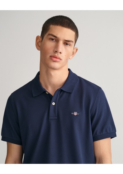 Erkek Lacivert Regular Fit Logolu Polo 2210.433 Tshirt fırsatları