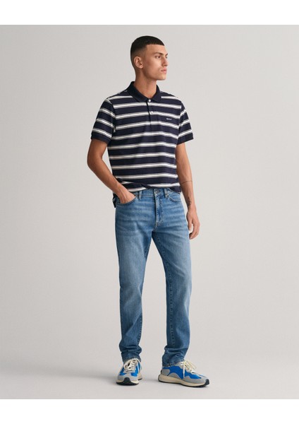 Erkek Mavi Slim Fit Jean Pantolon 1000260.971 indirimleri