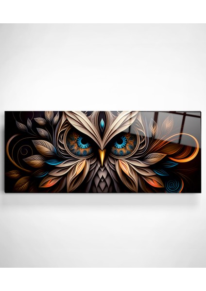 Owl Cam Tablo, Dekoratif Cam Tablo modelleri