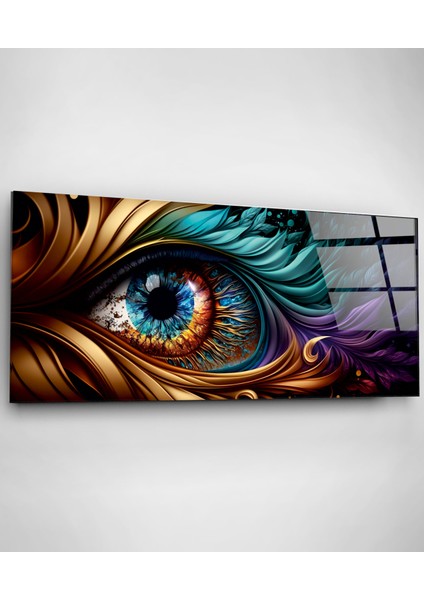 Colored Eyes Cam Tablo, Dekoratif Cam Tablo fiyatları