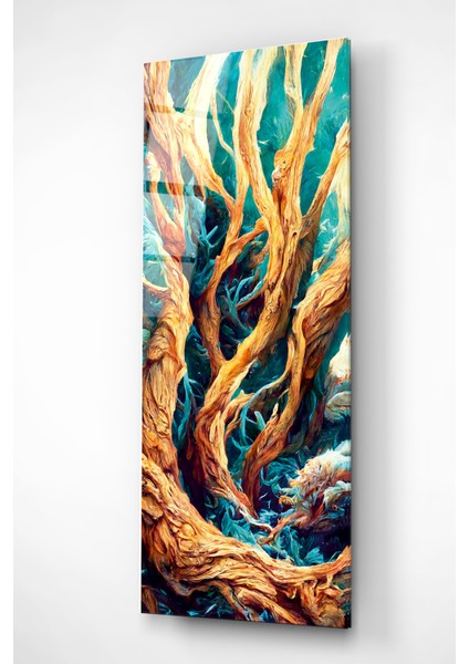 Ağaç Gövdesi Cam Tablo, Dekoratif Cam Tablo fırsatları