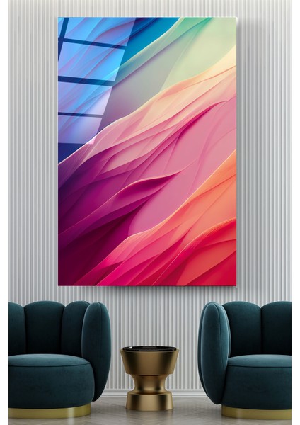 Renkli Soyut Cam Tablo, Dekoratif Cam Tablo fiyatları