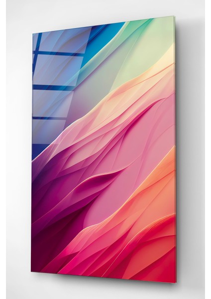 Renkli Soyut Cam Tablo, Dekoratif Cam Tablo indirimleri