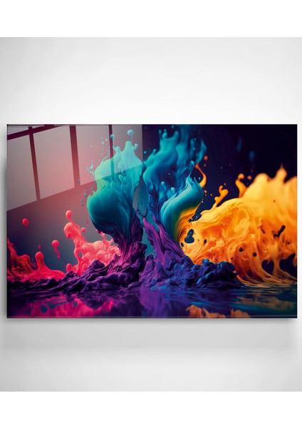 Color Splash Cam Tablo, Dekoratif Cam Tablo fiyatları