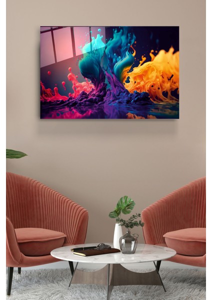 Color Splash Cam Tablo, Dekoratif Cam Tablo fırsatları
