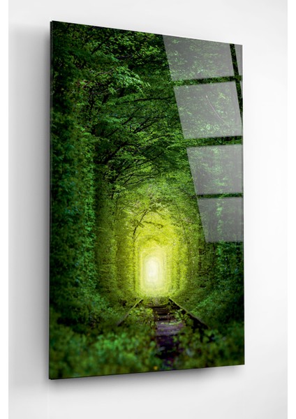 Orman Yolu Cam Tablo, Dekoratif Cam Tablo modelleri