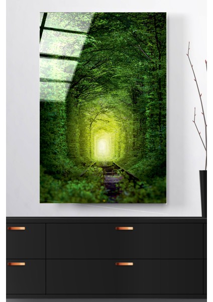 Orman Yolu Cam Tablo, Dekoratif Cam Tablo indirimleri