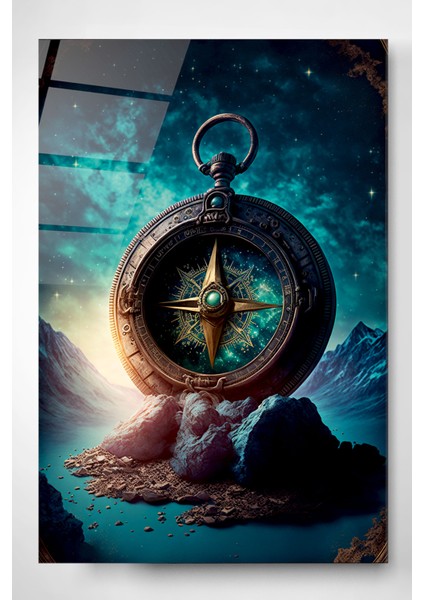 Pusula Cam Tablo, Dekoratif Cam Tablo