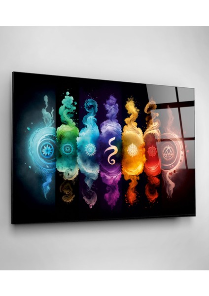 Mistik Enerji Cam Tablo, Dekoratif Cam Tablo modelleri