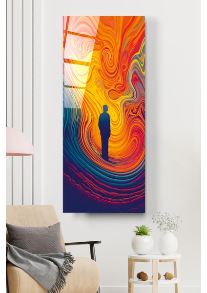 Colorful Cam Tablo, Dekoratif Cam Tablo