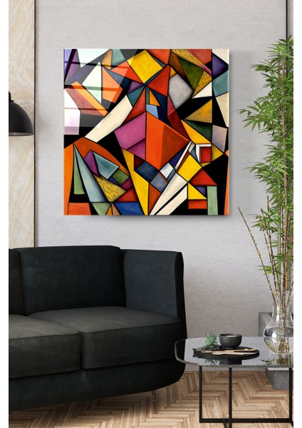 Soyut Cam Tablo, Dekoratif Cam Tablo