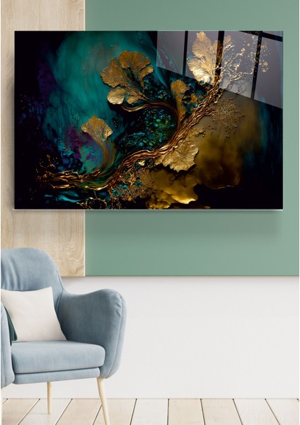 Soyut Cam Tablo, Dekoratif Cam Tablo