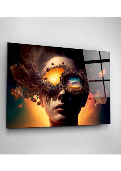 Woman Cam Tablo, Dekoratif Cam Tablo modelleri