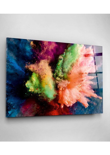 Toz Bulutu Cam Tablo, Dekoratif Cam Tablo modelleri