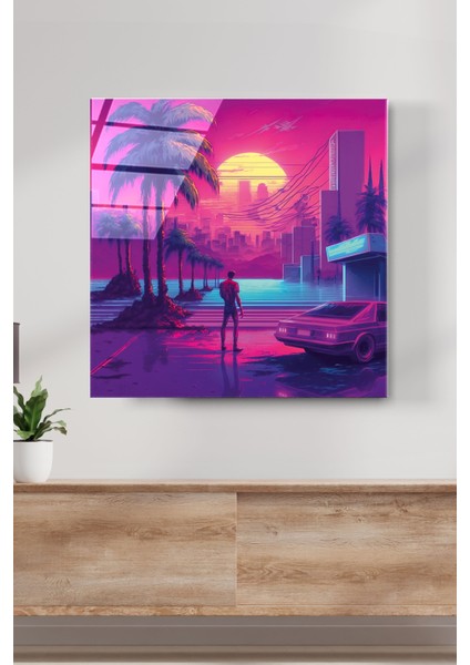 Neon Cam Tablo, Dekoratif Cam Tablo